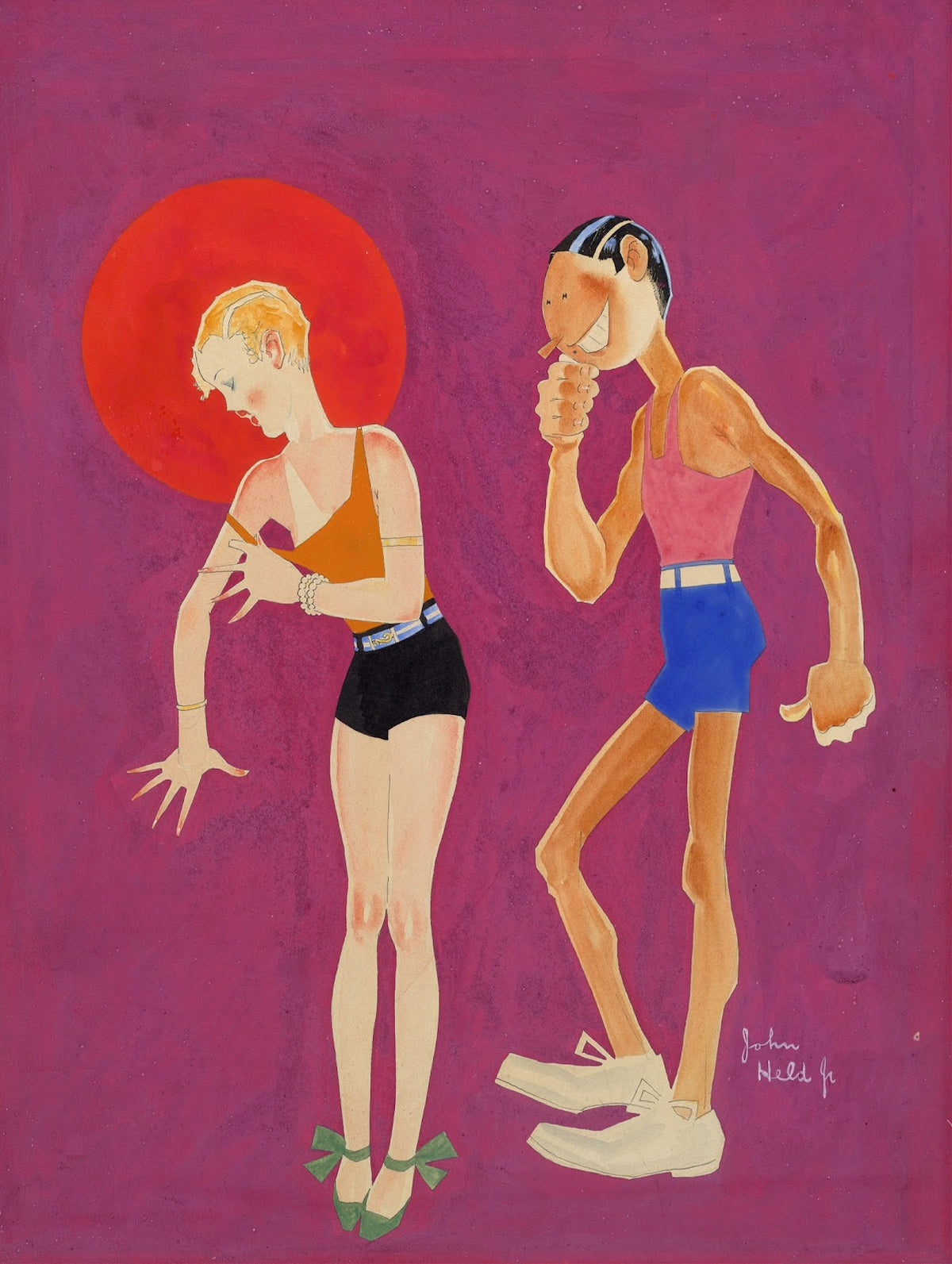 The girl who gave him the cold shoulder 1923