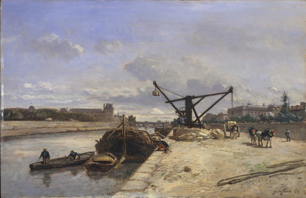 View from the Quai dOrsay 1854