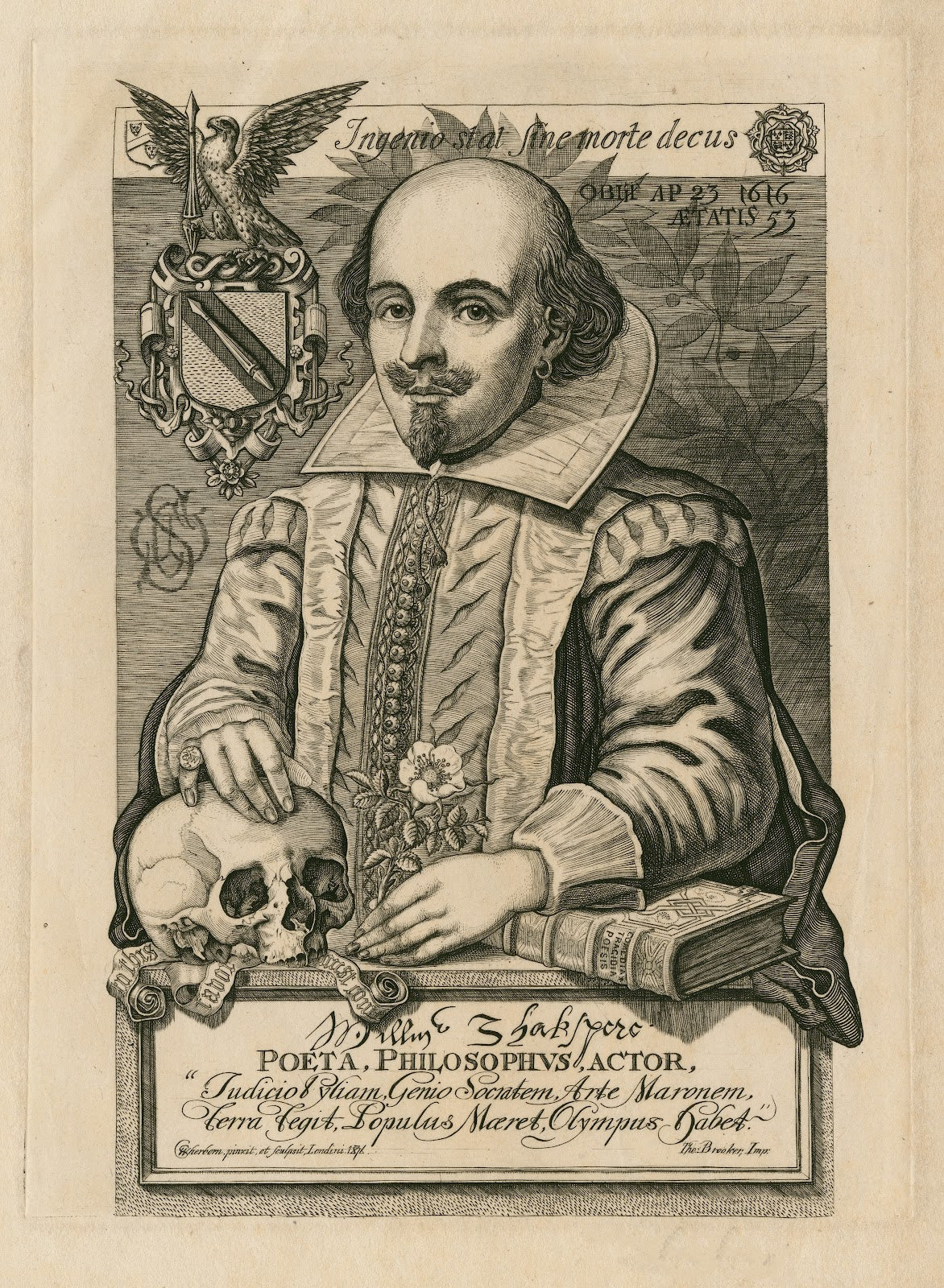 William Shakespeare poeta philosophus actor 1876