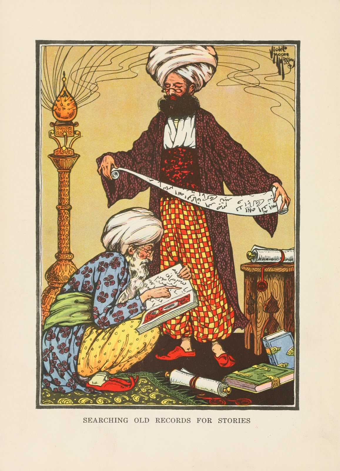 Searching old records for stories 1916