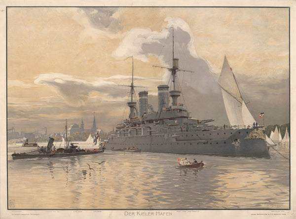 Der Kieler Hafen