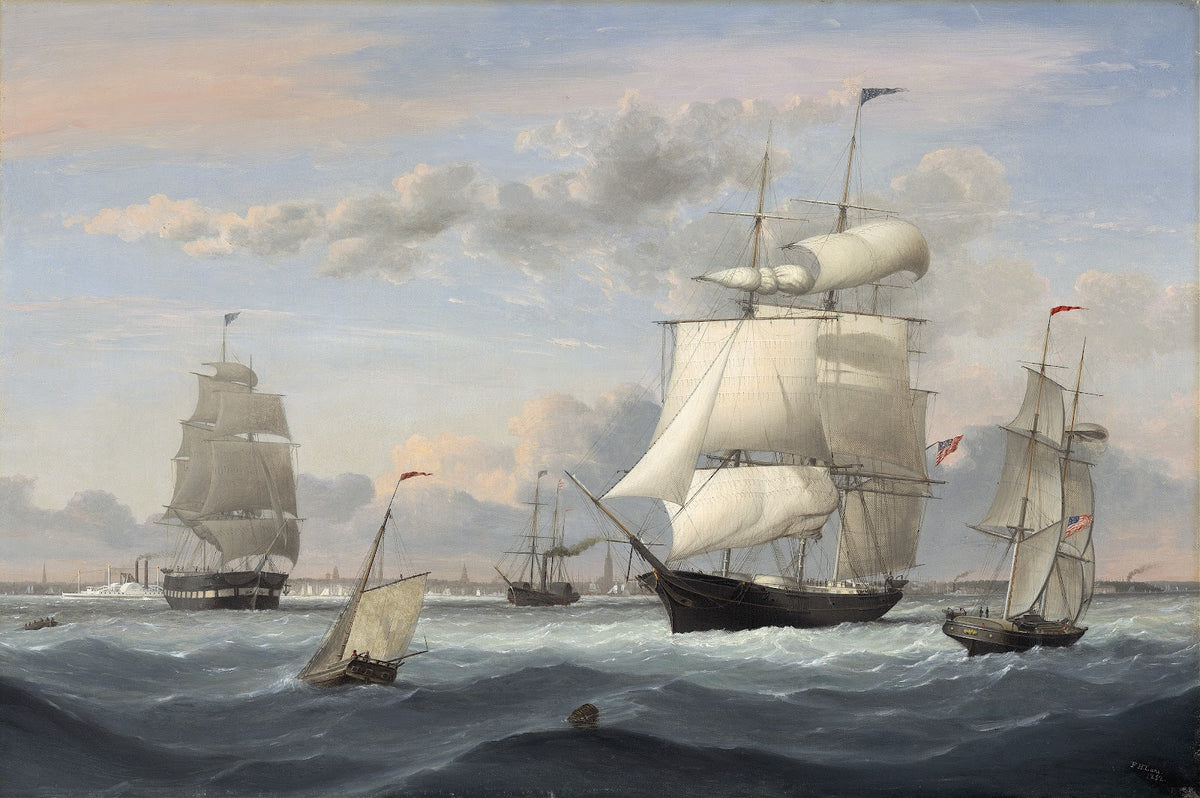 New York Harbor 1852