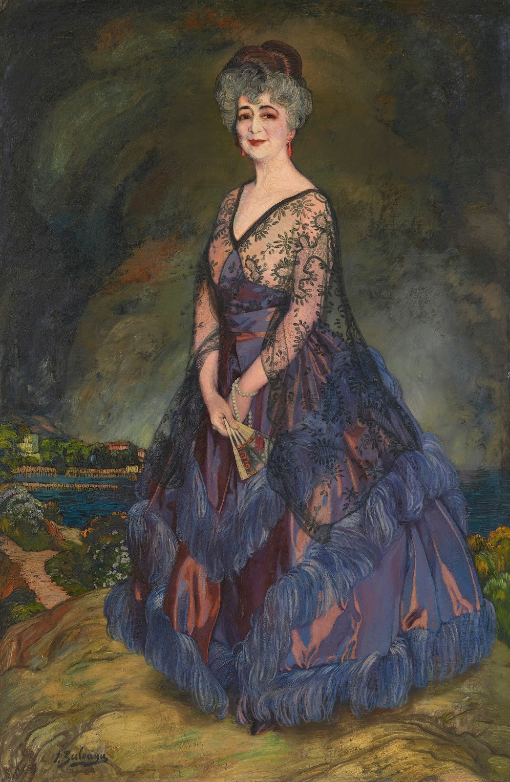 Portrait of Mrs Julia G Fahnestock circa 1920s