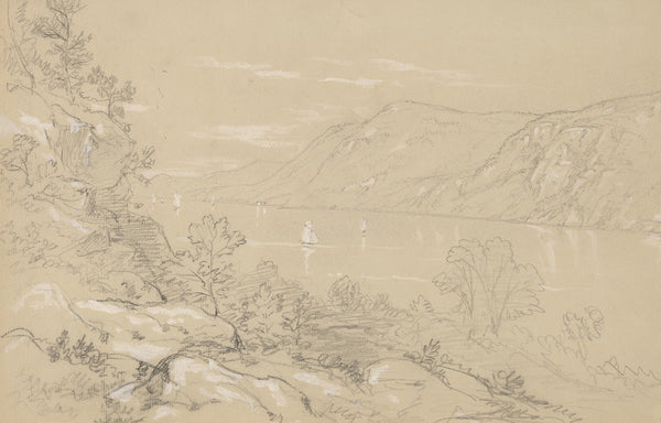 North from Storm King 1850s