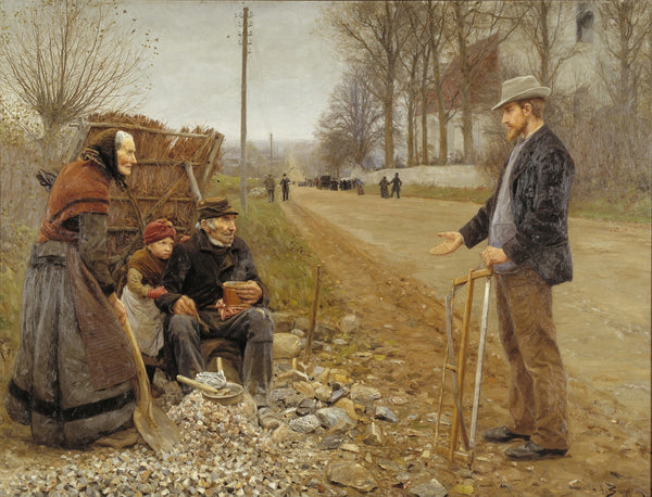 People by a Road 1893