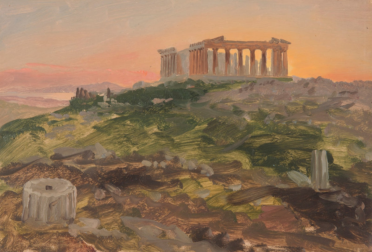 The Parthenon from the Southeast 1869