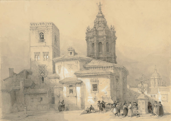 A view of Santa Catalina Seville Spain 1833