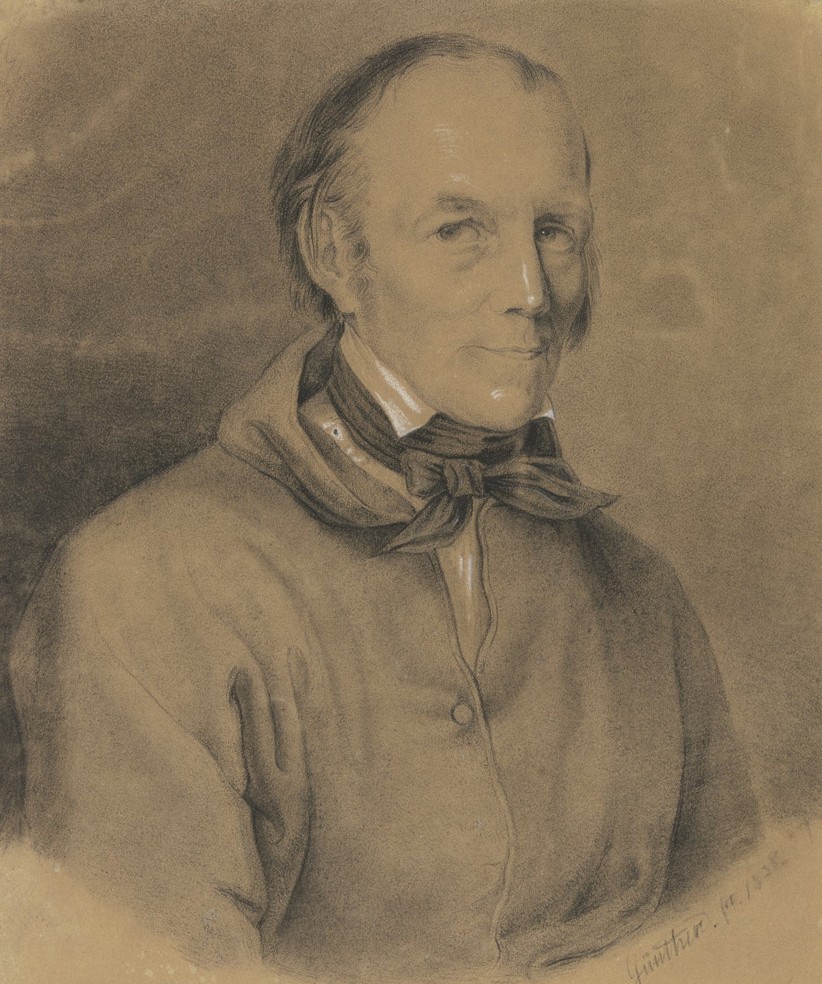 Brustbild des Malers Veit Hanns Schnorr von Carolsfeld 1838