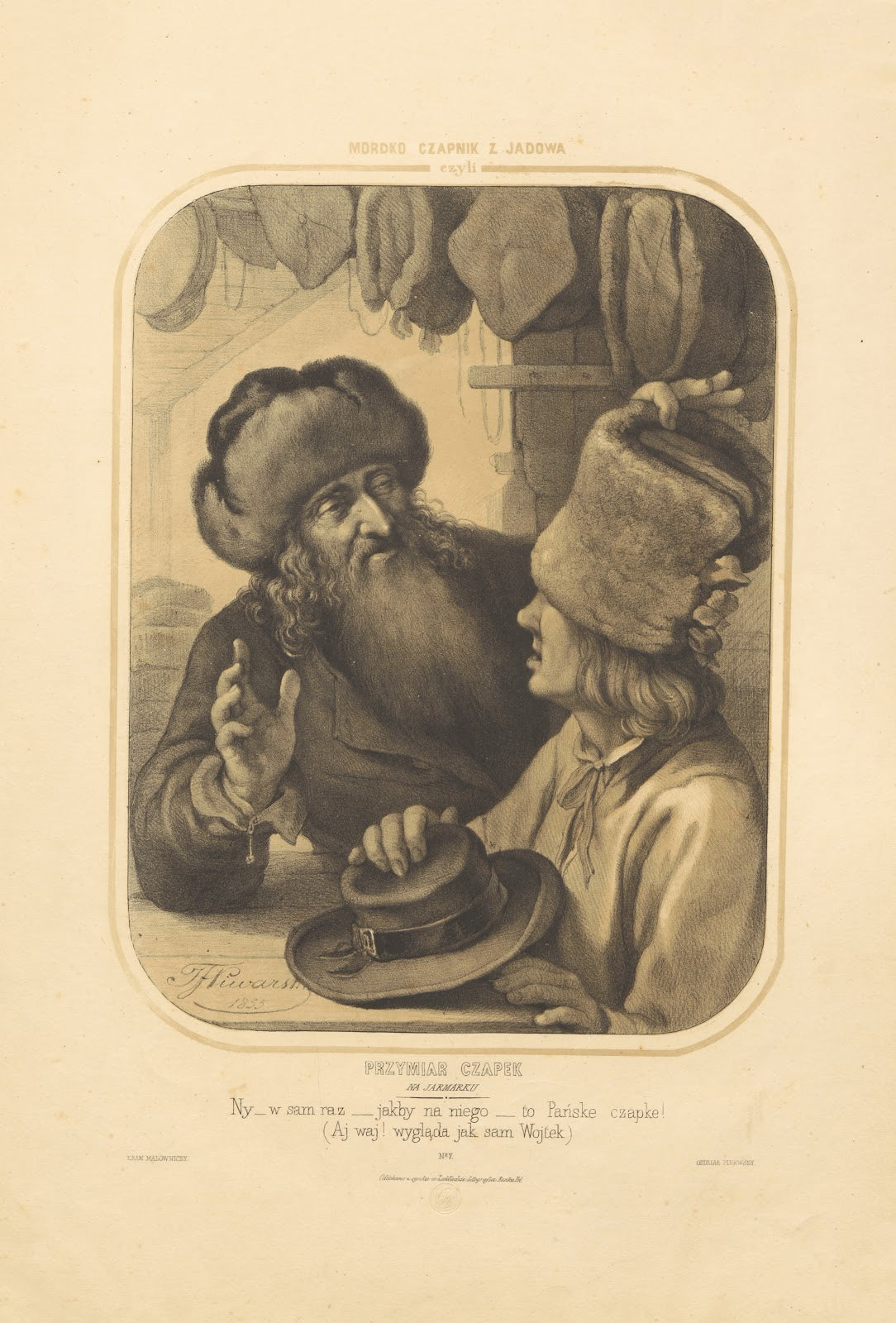 Przymiar Czapek 1855 1859