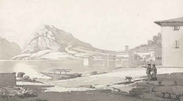 Town and Lake of Lugano