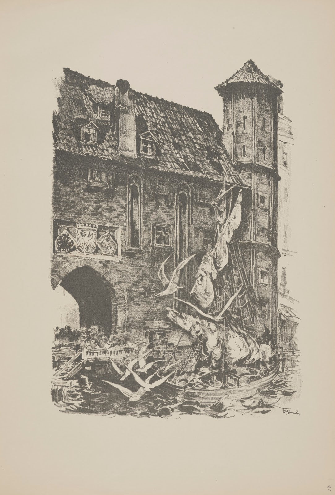 Motywy architektury polskiej Z 5 Gdańsk  Pl18 1928