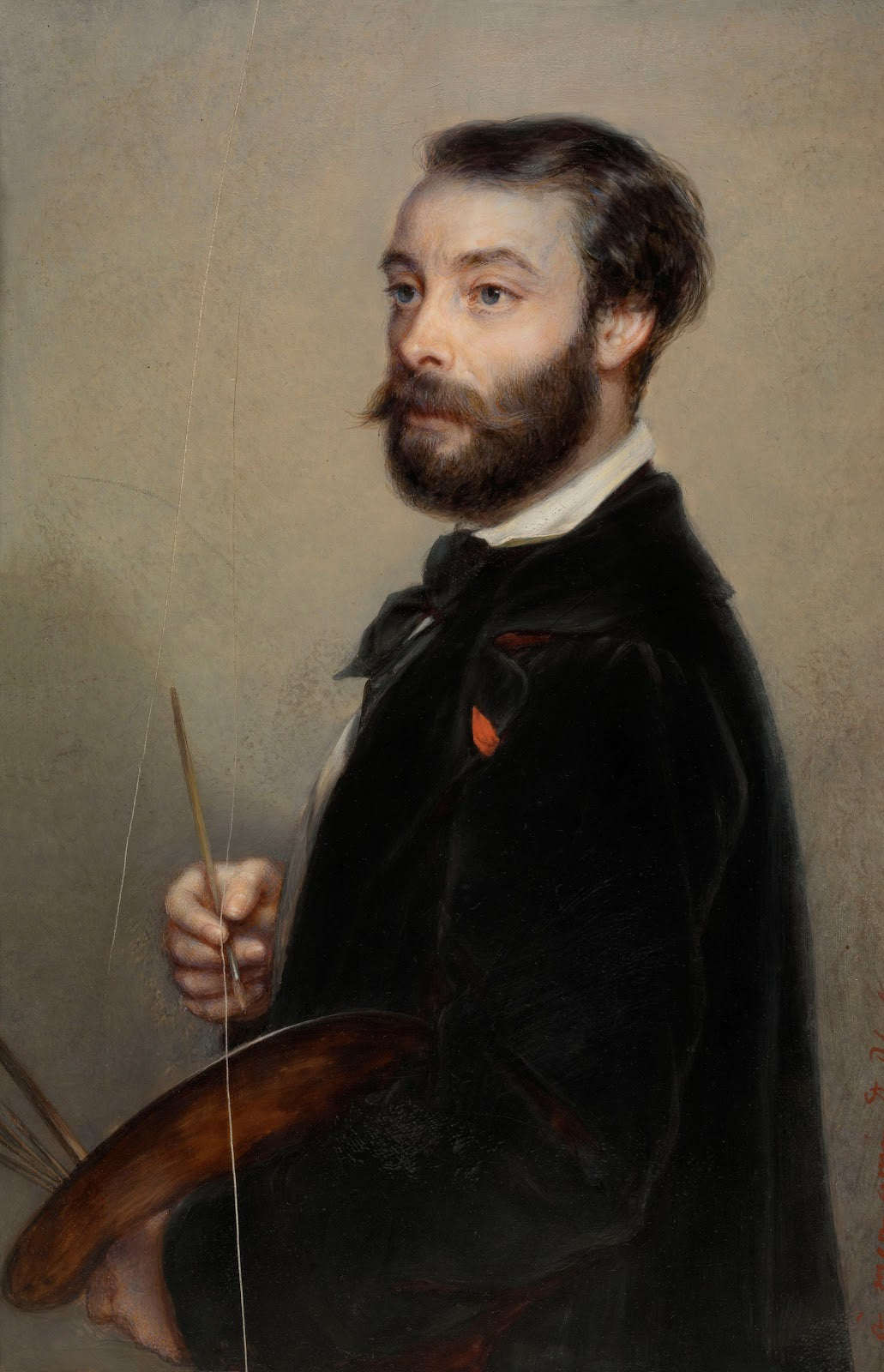 The Painter Eugène François De Block 1855
