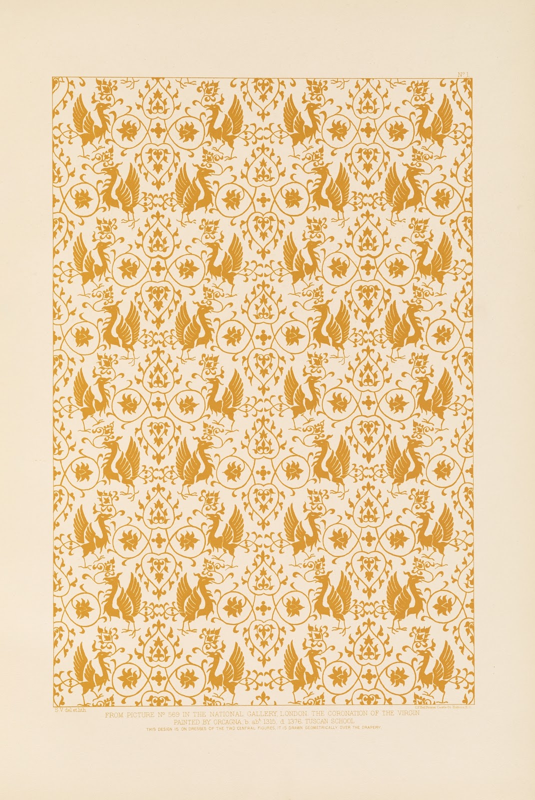 Fifteenth century Italian ornament Pl01 1886