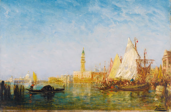 View Of Venice With The Doges Palace