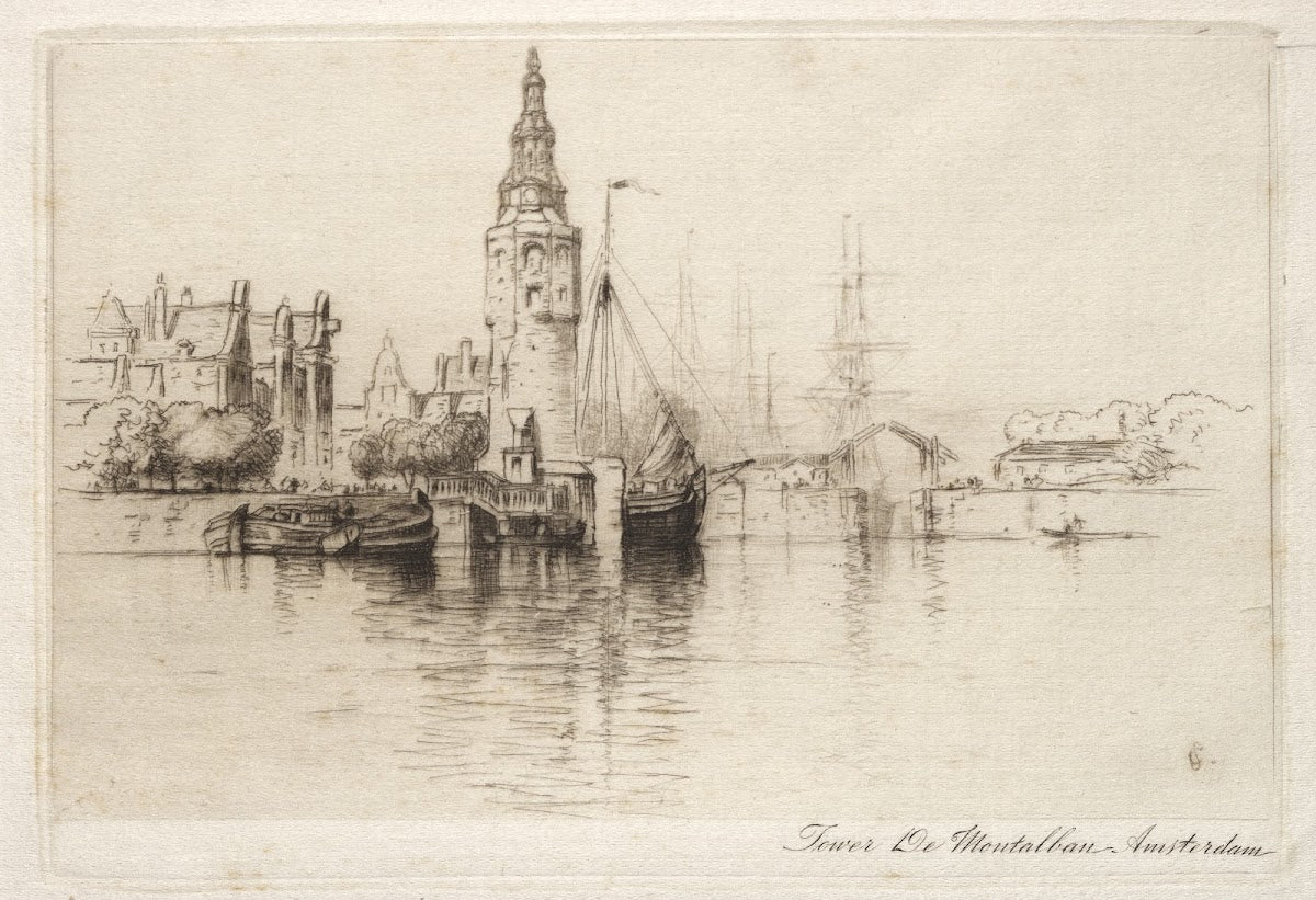 Montalbaans Tower Province of North Holland Netherlands c 186090