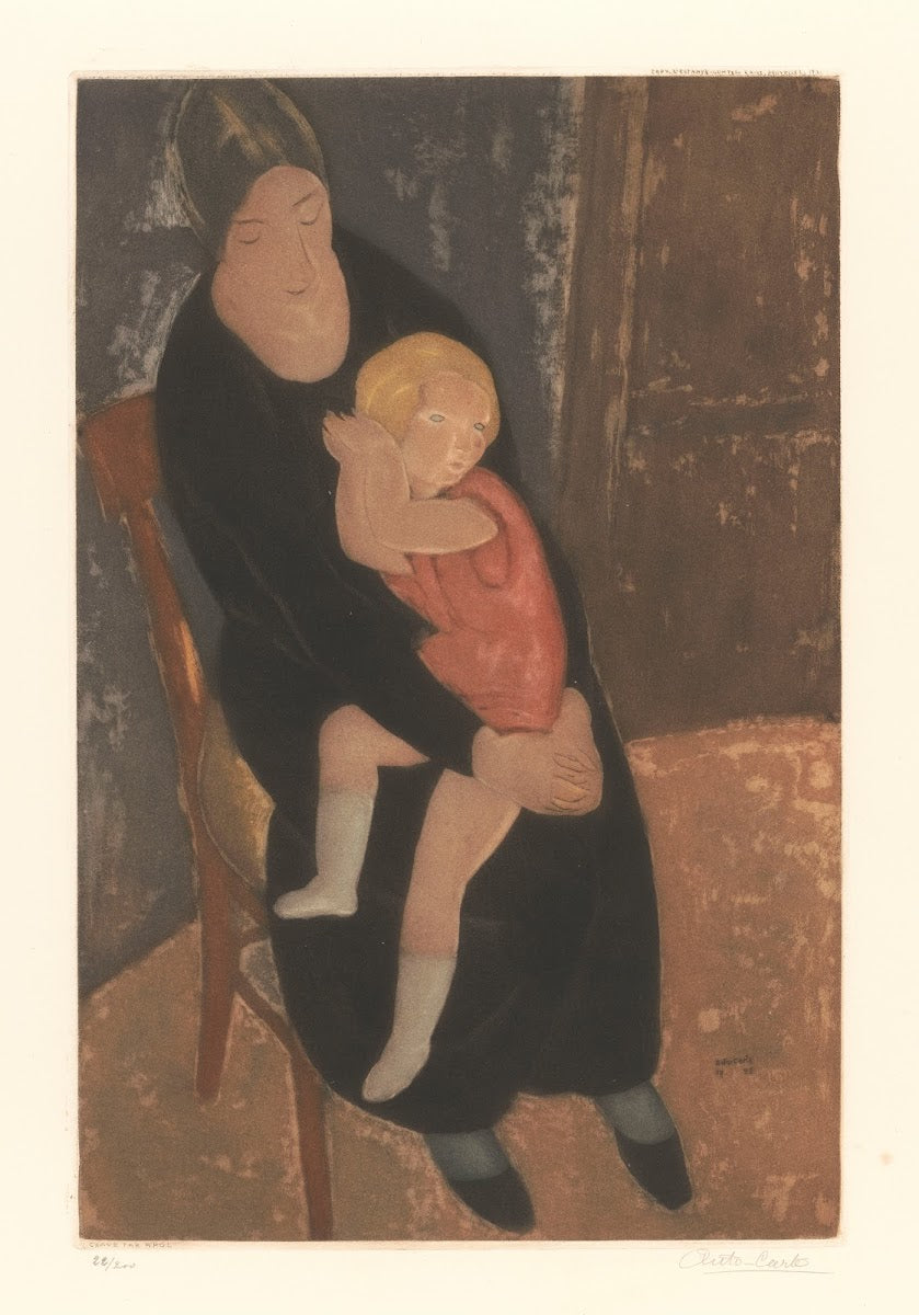 Mère et enfant 20th Century
