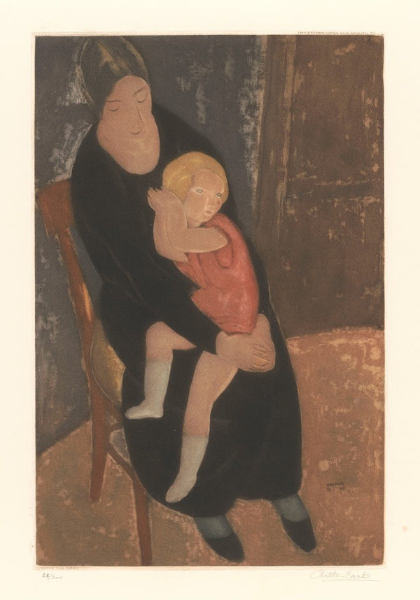 Mère et enfant 20th Century