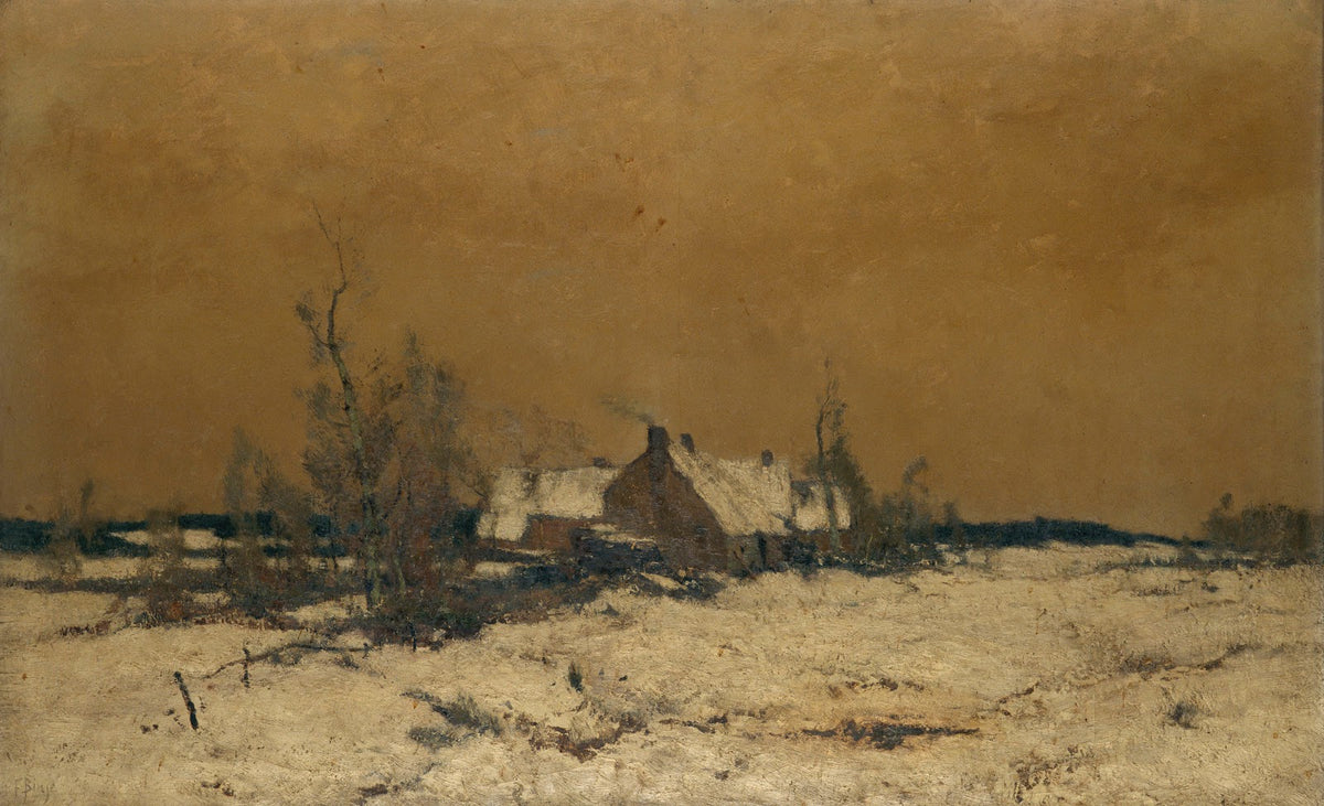 Winter in the Kempen circa 1889