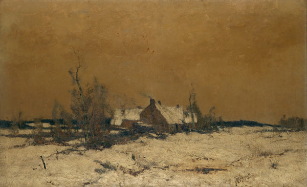 Winter in the Kempen circa 1889