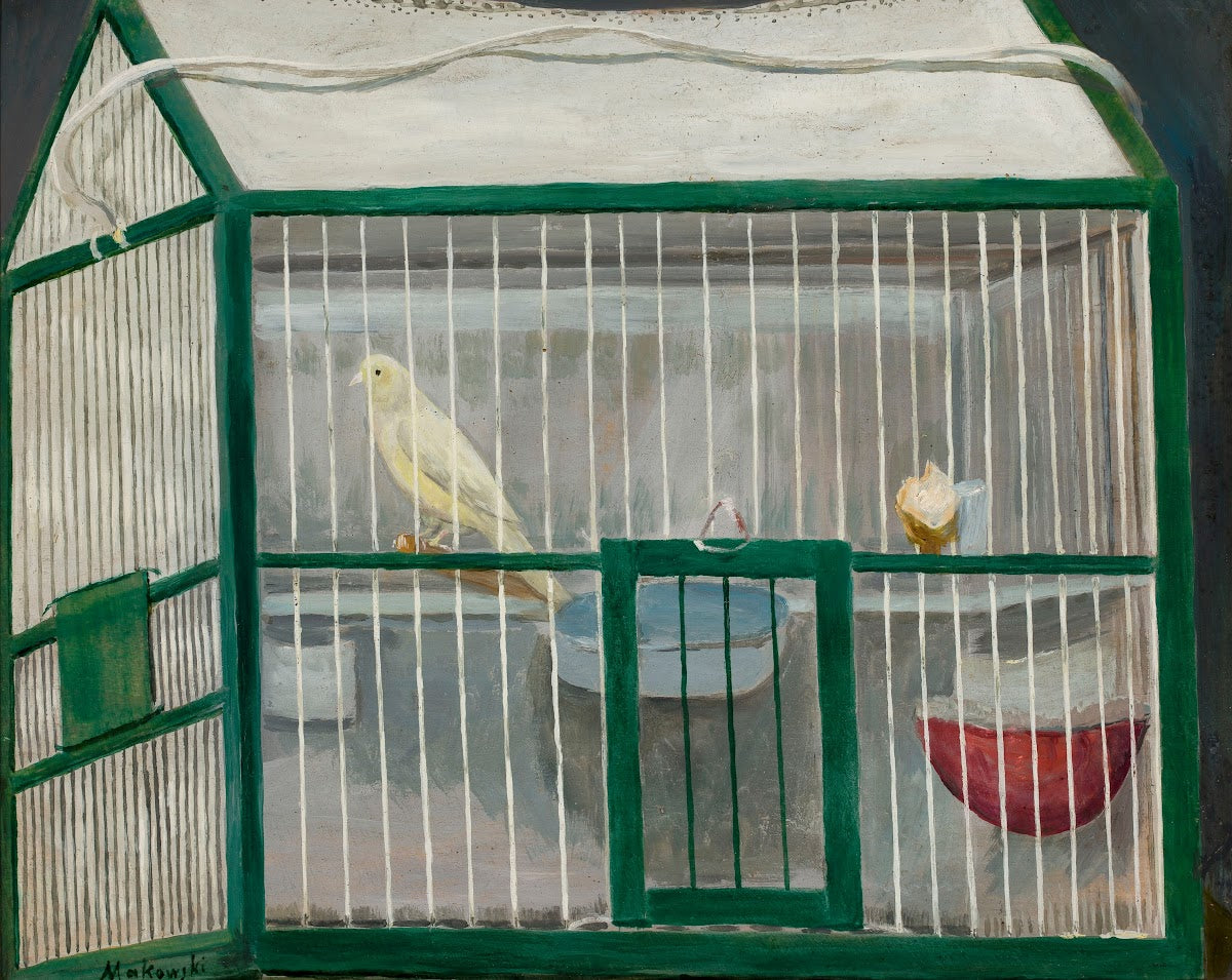 Cage with a canary 1922