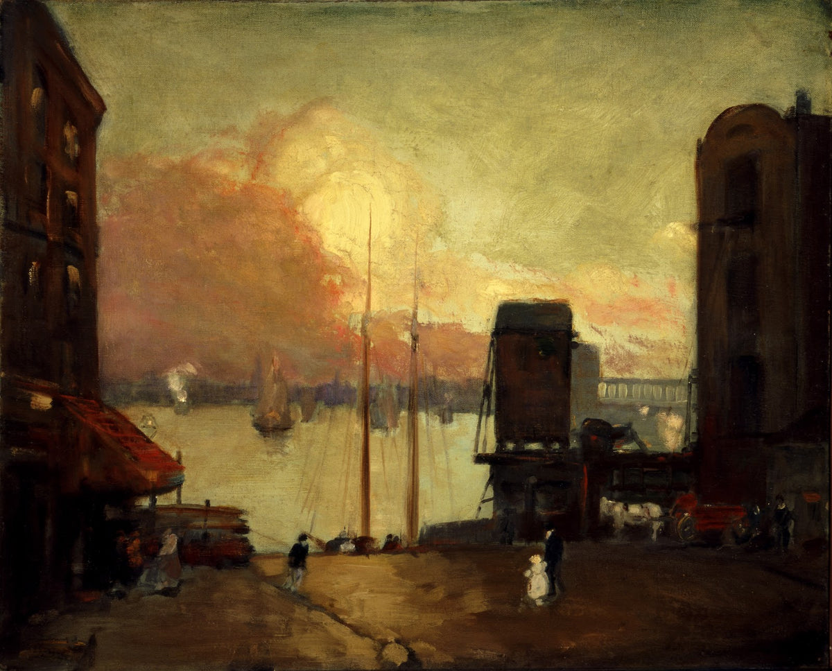 Cumulus Clouds East River 1901 1902