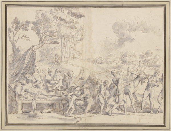 Vermählung des Bacchus und der schlafenden Ariadne