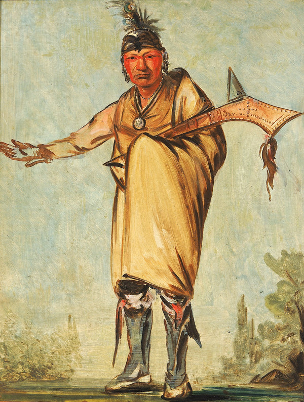 Náw Káw Wood Former Chief of The Tribe 1828