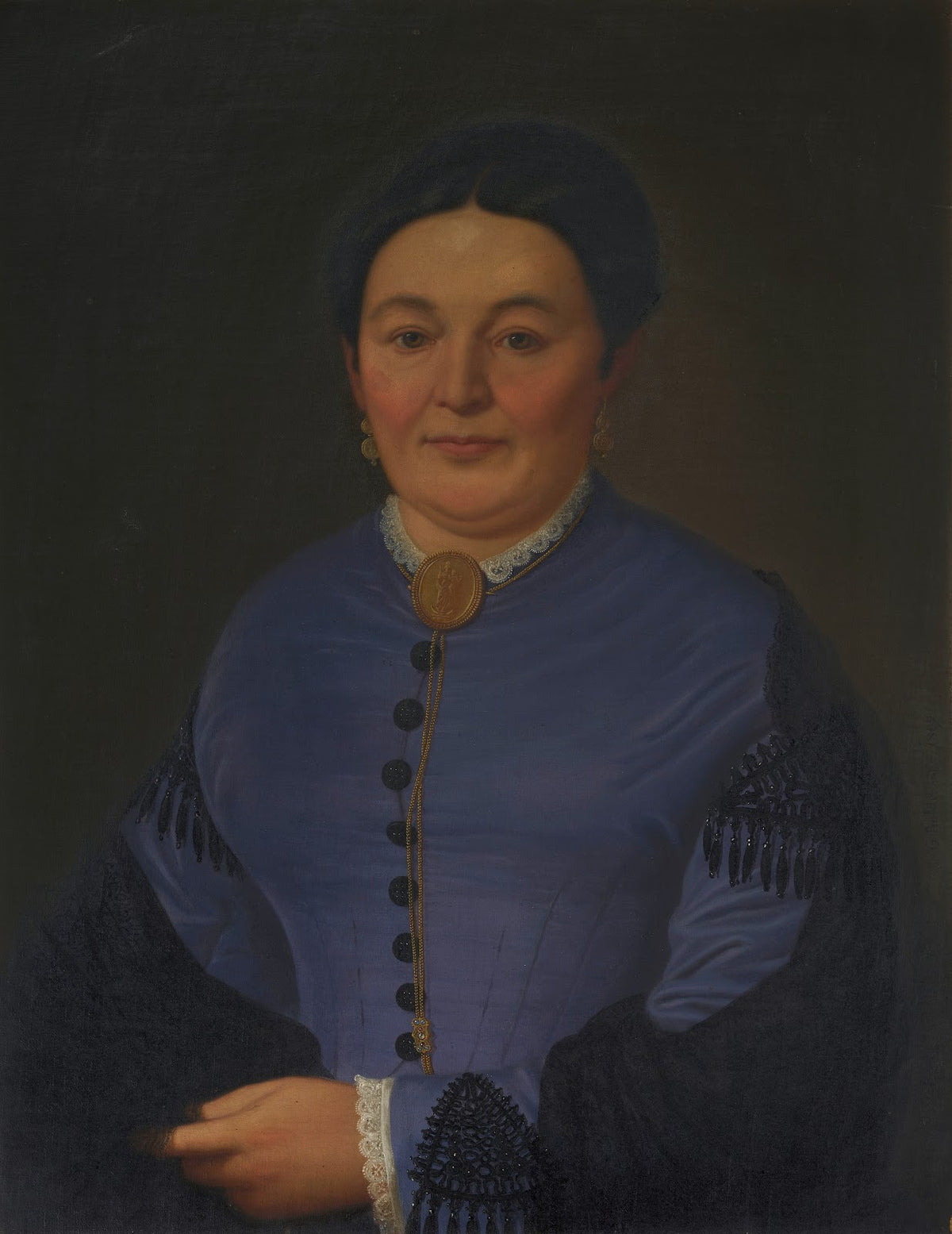 Portrait of Philippine Trescher née Traub 1866