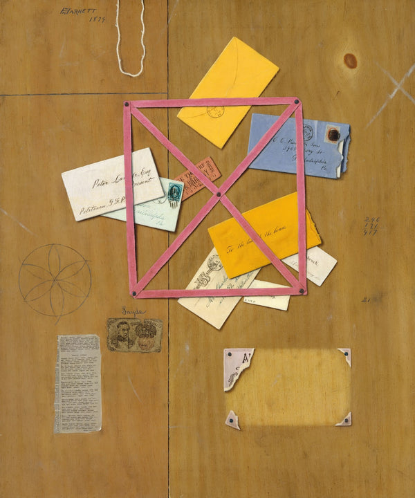 The Artists Letter Rack 1879