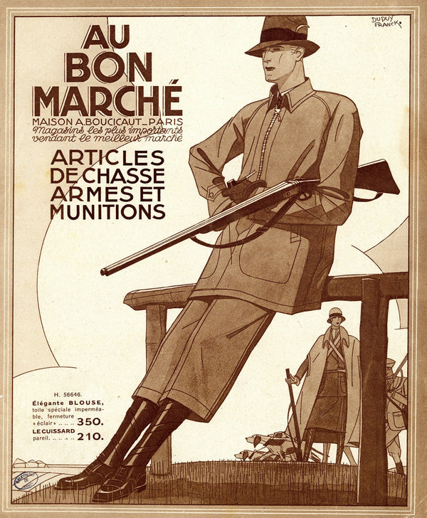 Au Bon Marché  Articles de chasse armes et munitions