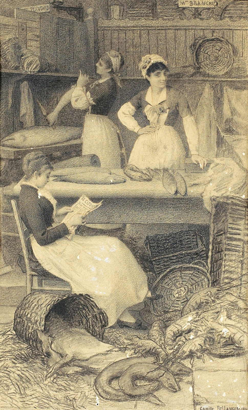 les marchandes de poisson 1887