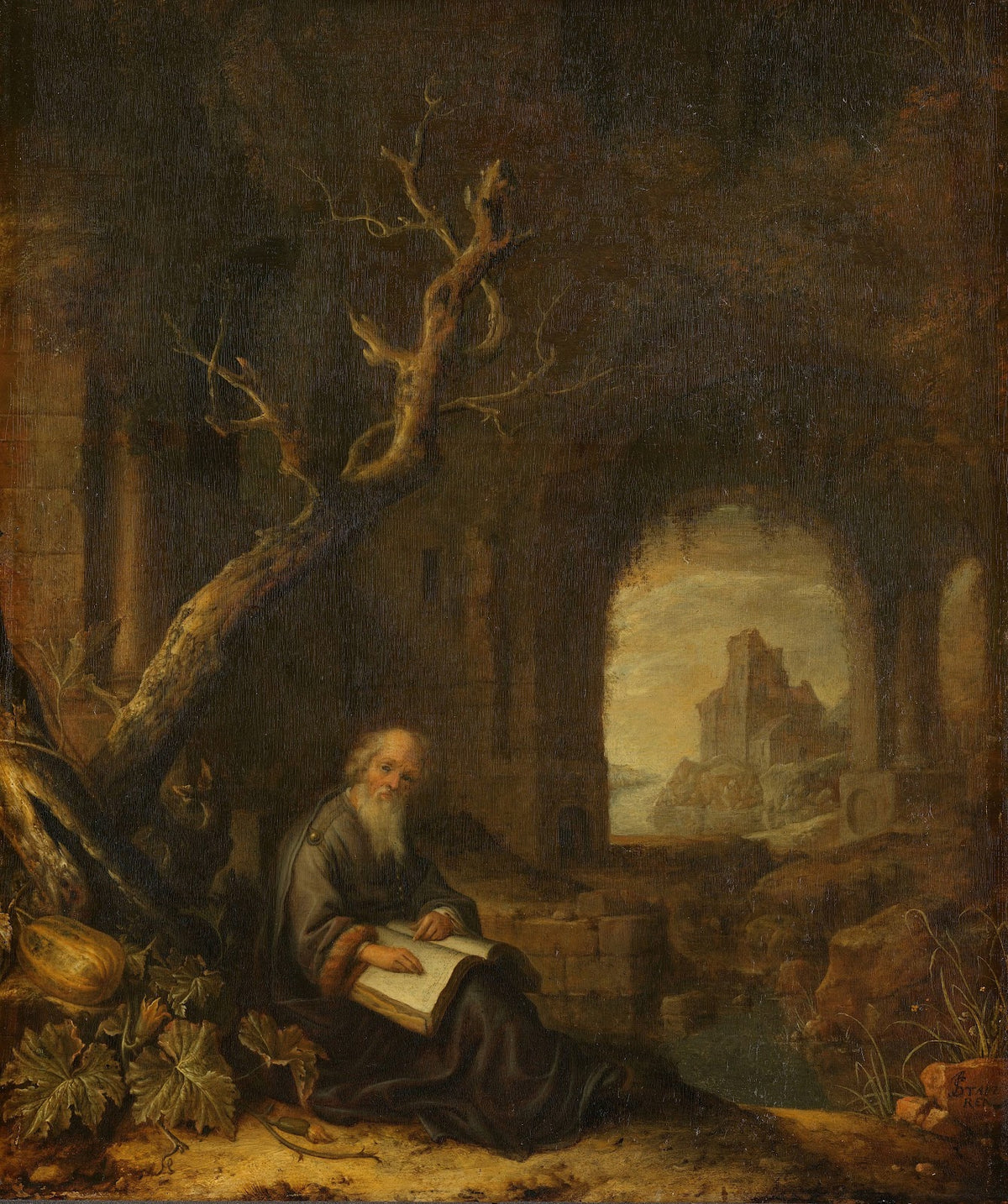 A Hermit in a Ruin 1650   1668