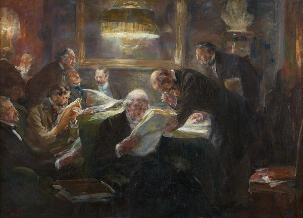 Das Lesekabinett 1905