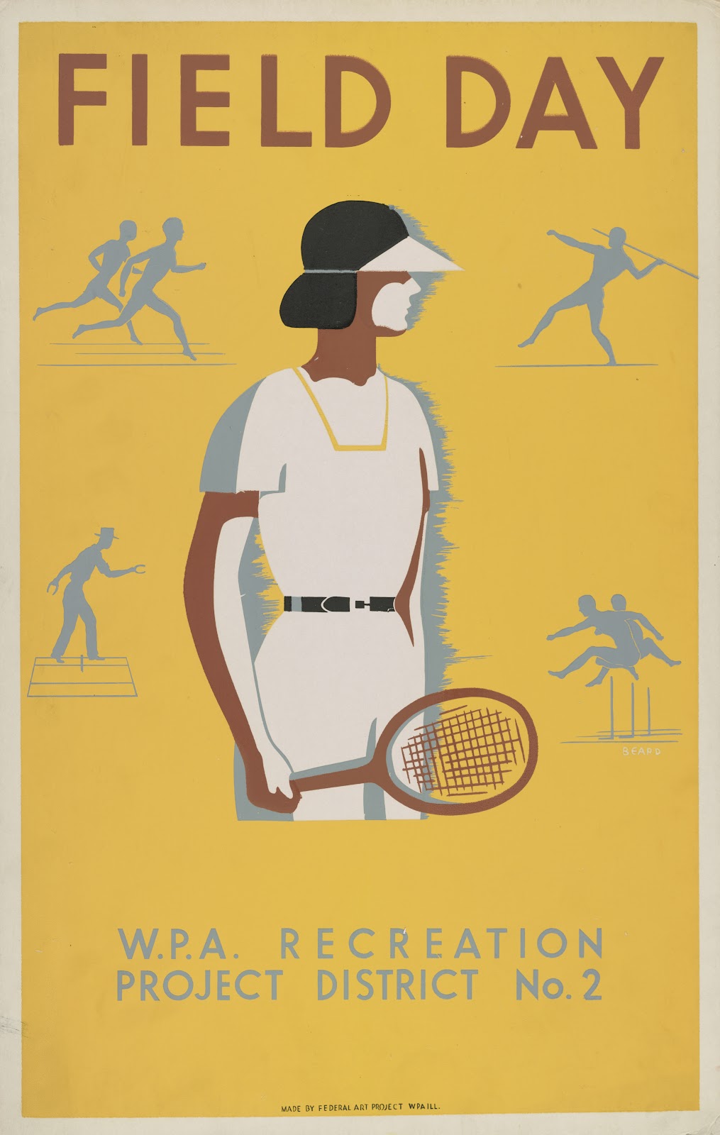 Field dayWPA recreation project Dist No 2 1939