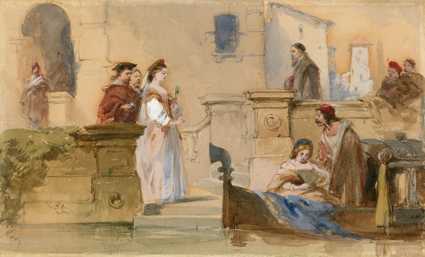 Merchant of Venice V 1 1867