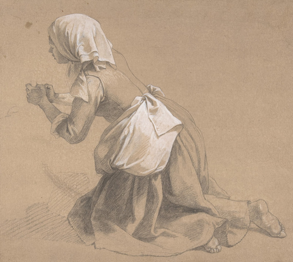 Kneeling Milkmaid 172383