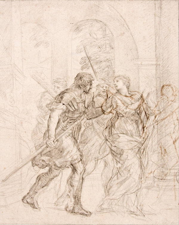 Saint Being Led to Her Martyrdom 1634