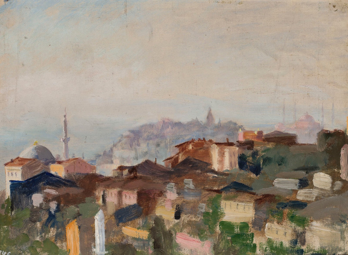 View of Punta del Seraglio From the journey to Constantinople 1893