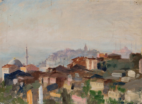 View of Punta del Seraglio From the journey to Constantinople 1893