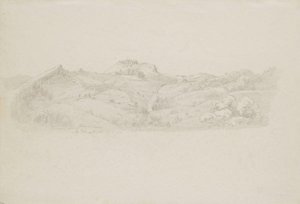 Civitella Area the Town of Olevano Romano on Top of the Hill in the Distance 185