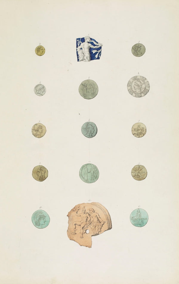 Monuments antiques dessinés Pl037 1830 1866