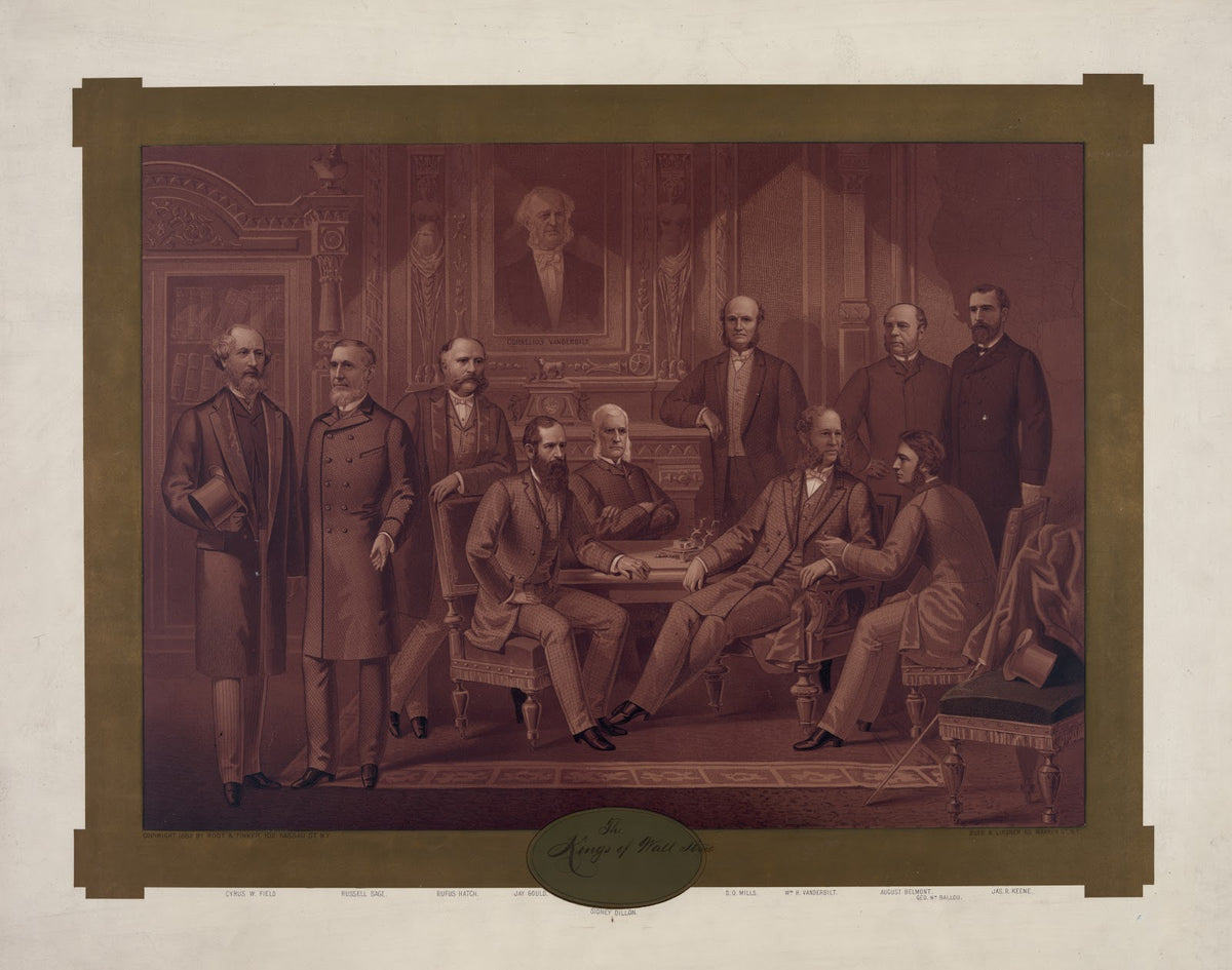 The kings of Wall Street 1882