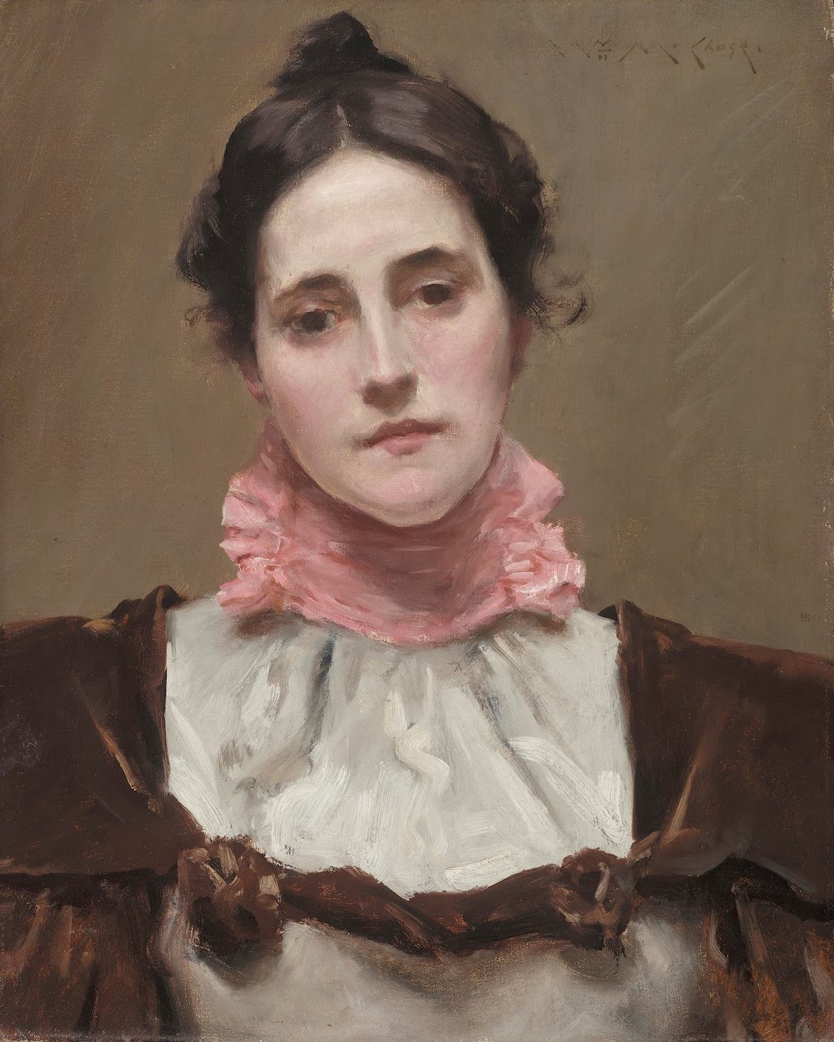 Mrs William Merritt Chase ca 1890