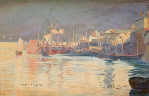 Newlyn Harbour 1887
