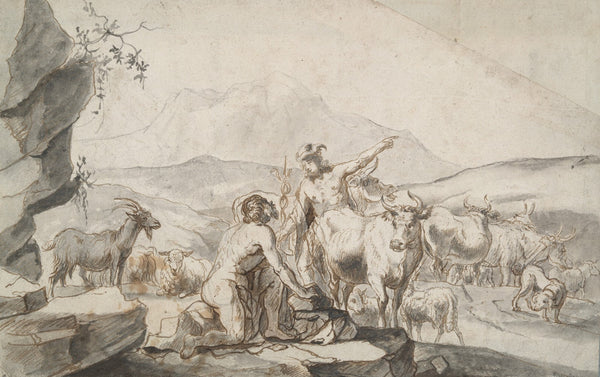 Mercury andBattus 17thcentury