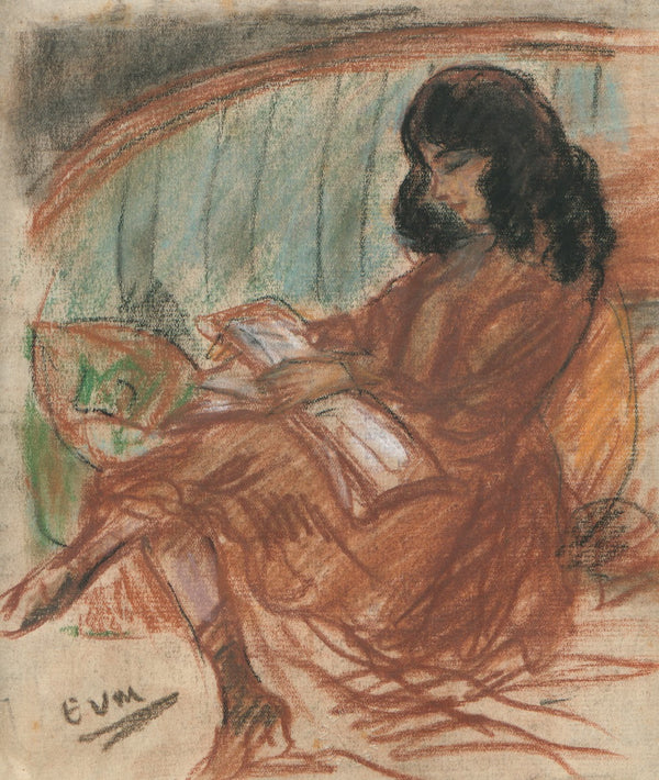 Lezende lichtekooi 1905