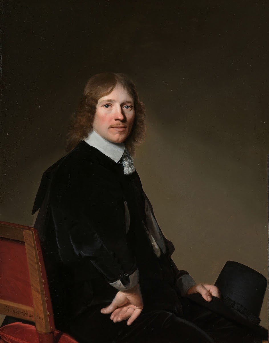 Portrait of Eduard Wallis 1652