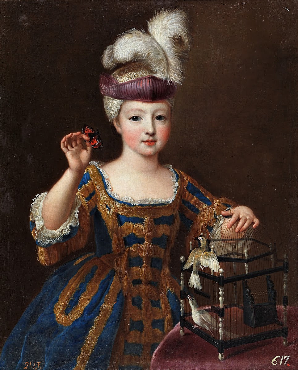 Niña Con Una Jaula