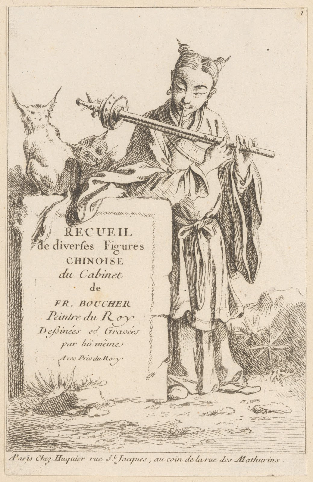Collection of Diverse Chinese Figures  Title Page 17381745