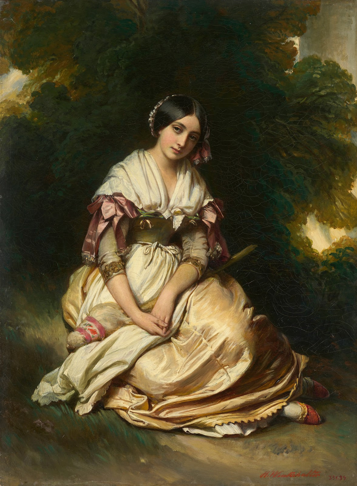 Italian girl 1840